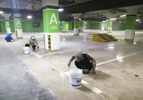 壹品人家地下车库维修进入倒计时(图1) 壹品人家地下车库维修进入倒计时(图1)