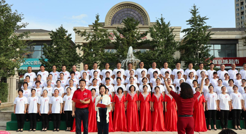 我爱你,中国――金泰物业红歌联唱向祖国70华诞献礼!(图3) 我爱你,中国――金泰物业红歌联唱向祖国70华诞献礼!(图3)